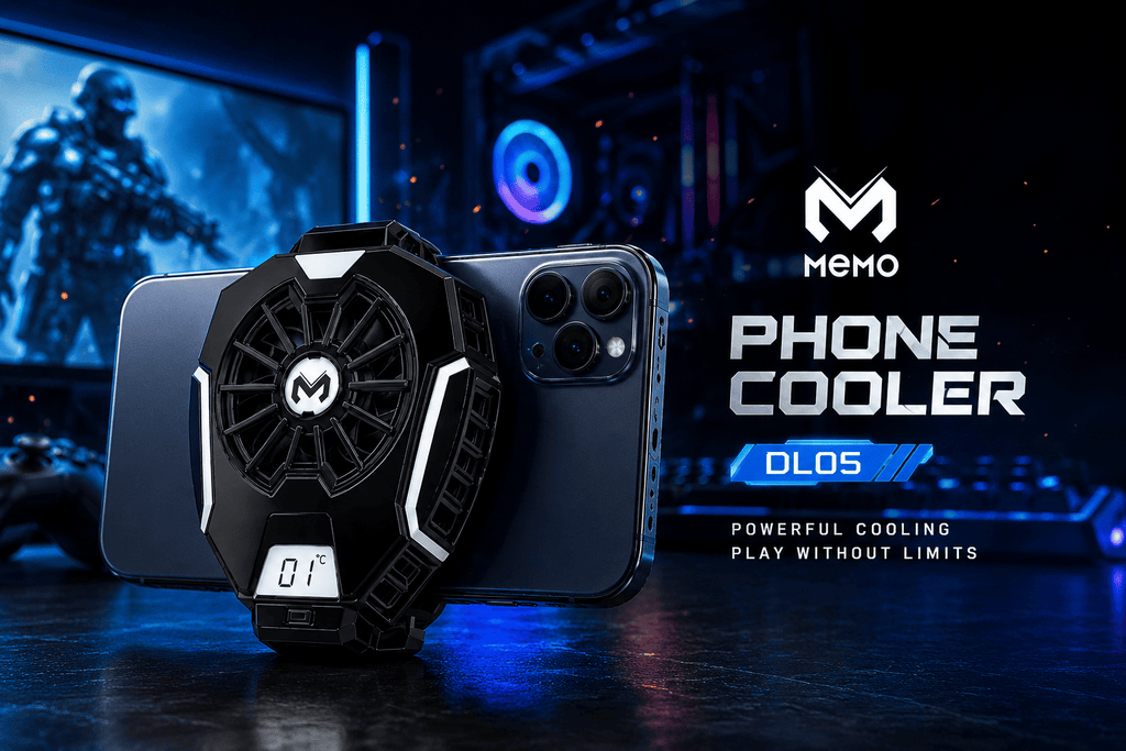 MEMO DL05 Phone Cooler | Best Mobile Cooling Fan for Gaming