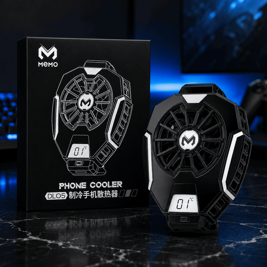 MEMO DL05 Phone Cooler | Best Mobile Cooling Fan for Gaming