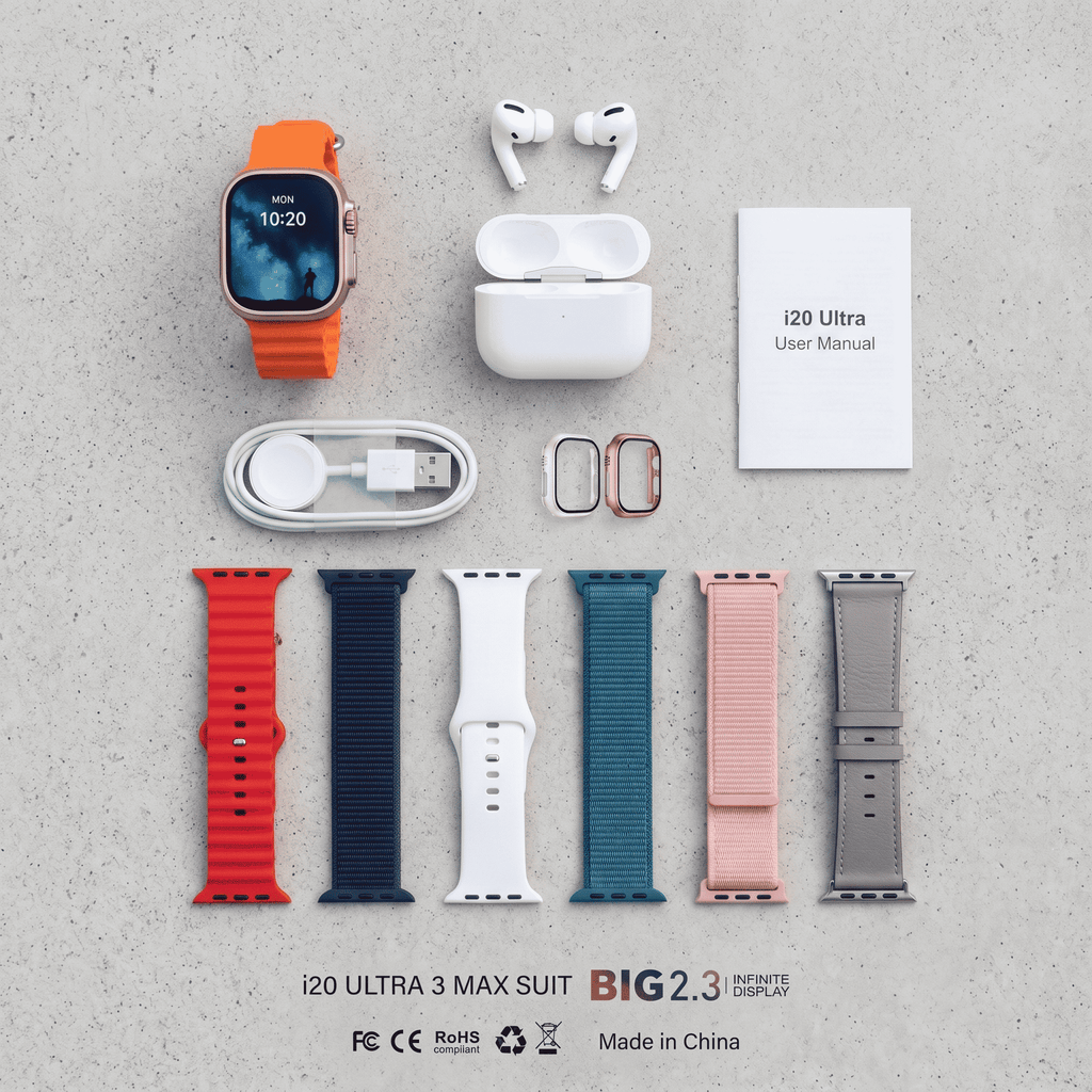 i20 Ultra 3 Max Suit – 10-in-1 Premium Tech Combo